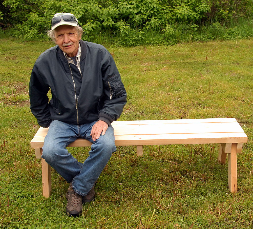 cedar bench